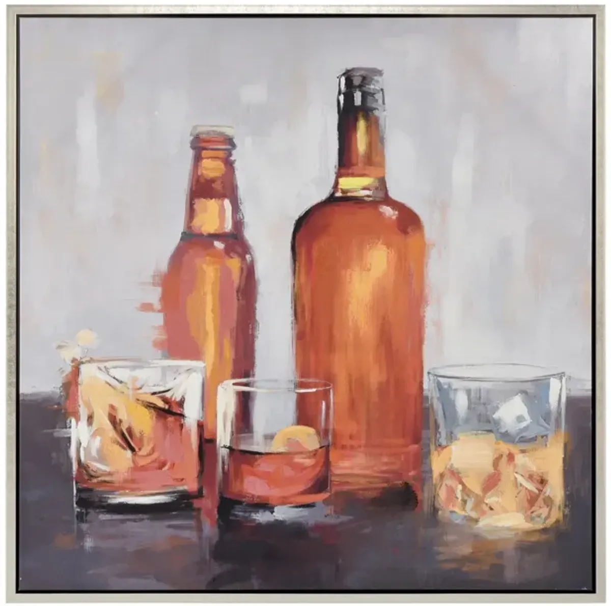 Drinks Framed Wall Art 40"W x 40"H