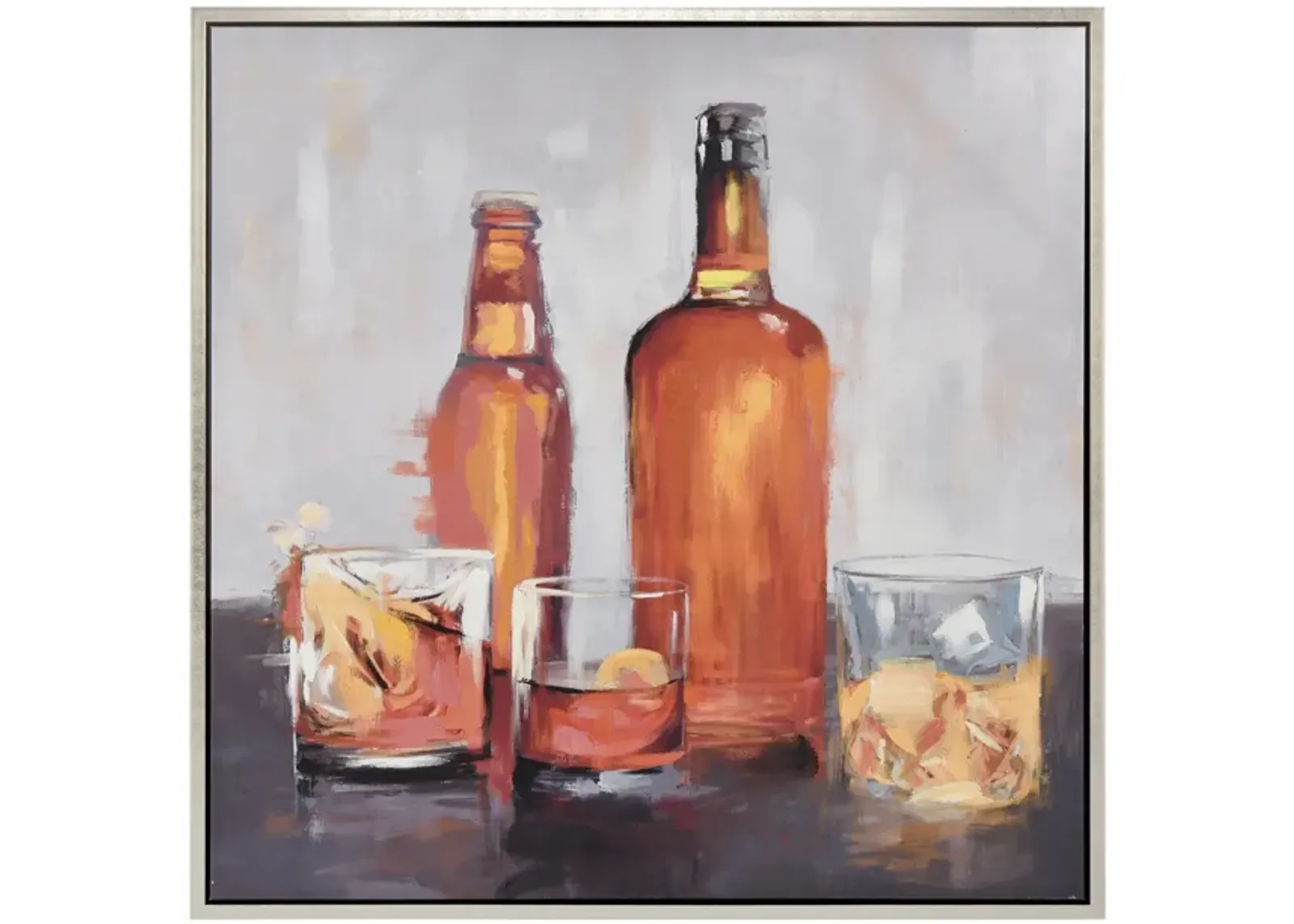 Drinks Framed Wall Art 40"W x 40"H