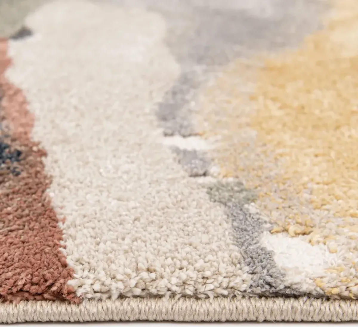 Stonington Oatmeal/Multi Area Rug 7'10"W x 9'10"L