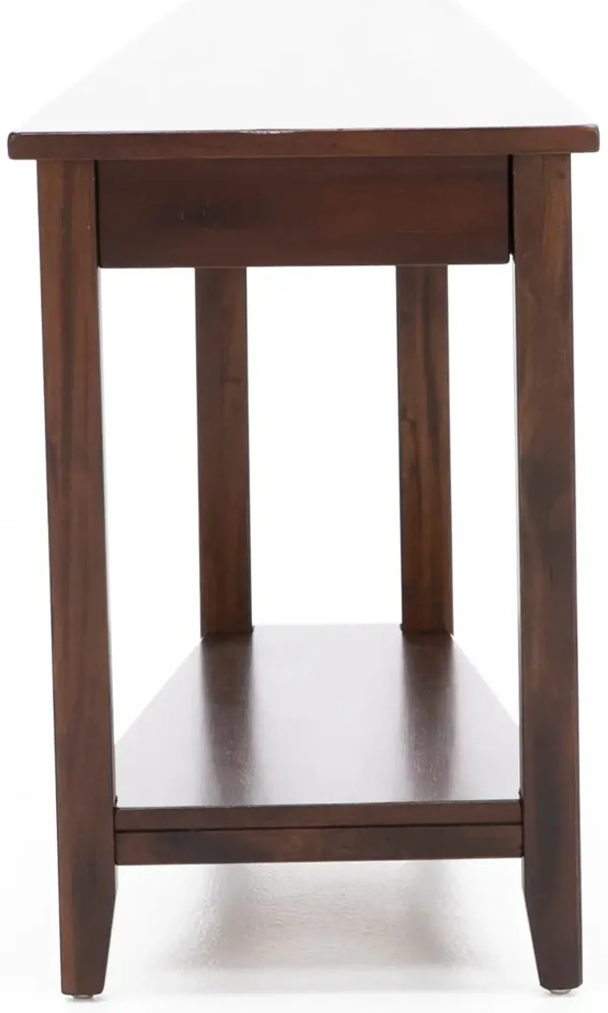 Dark Cherry Wedge Chairside