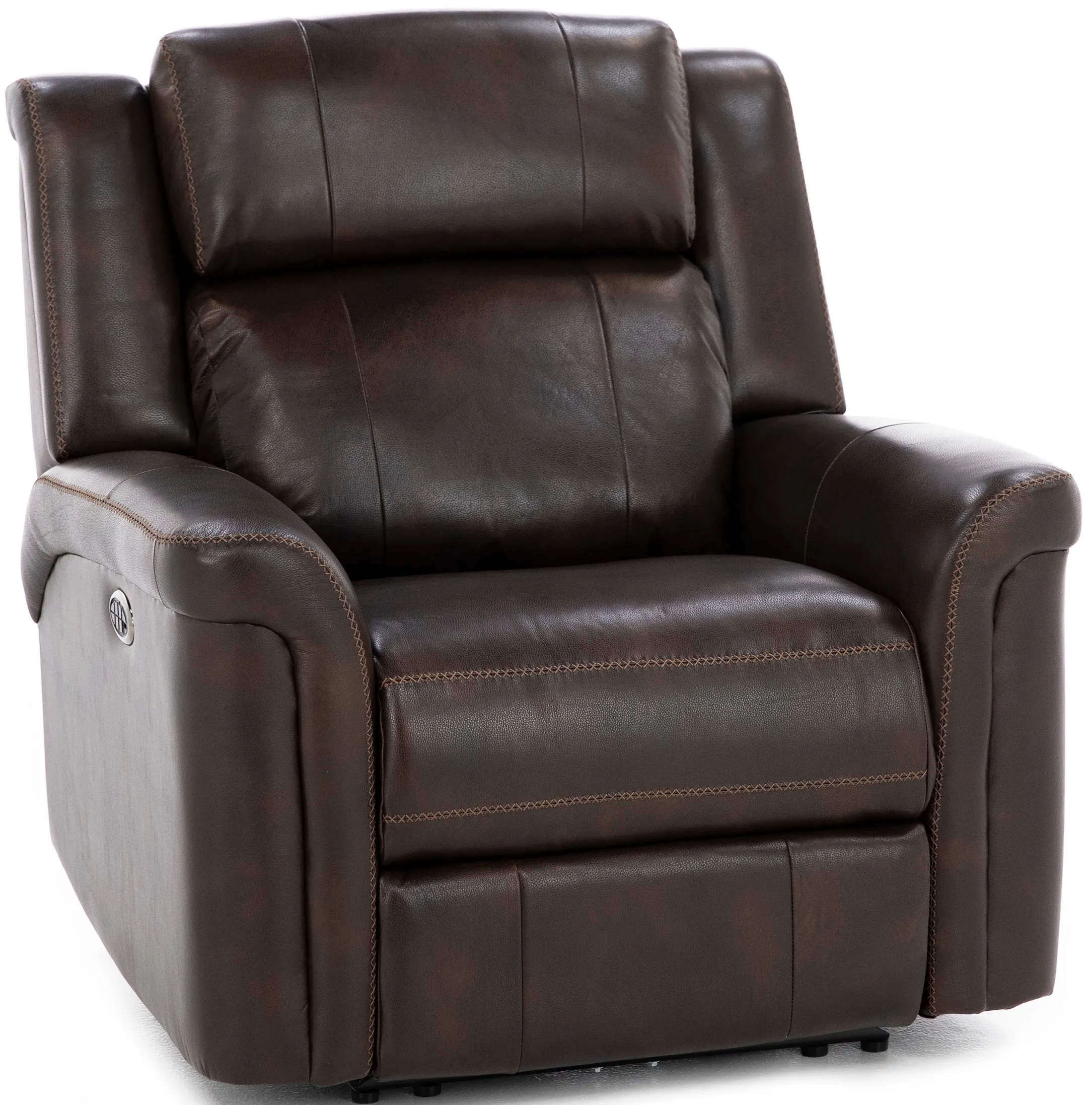 Direct Design Chicago Leather Fully Loaded Wall Saver Recliner