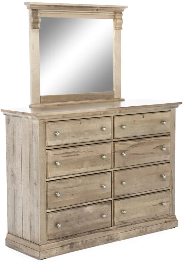 Carlisle Corbel Mirror In #157 Natural Grey