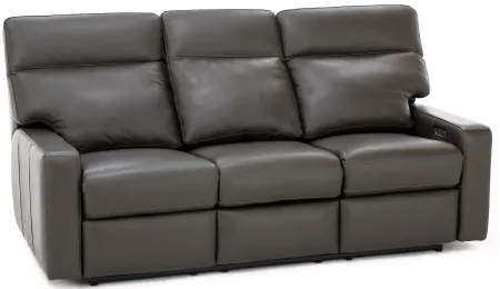 Design and Recline Lyndsey 3-Pc. Leather Fully Loaded Power Reclining Sofa