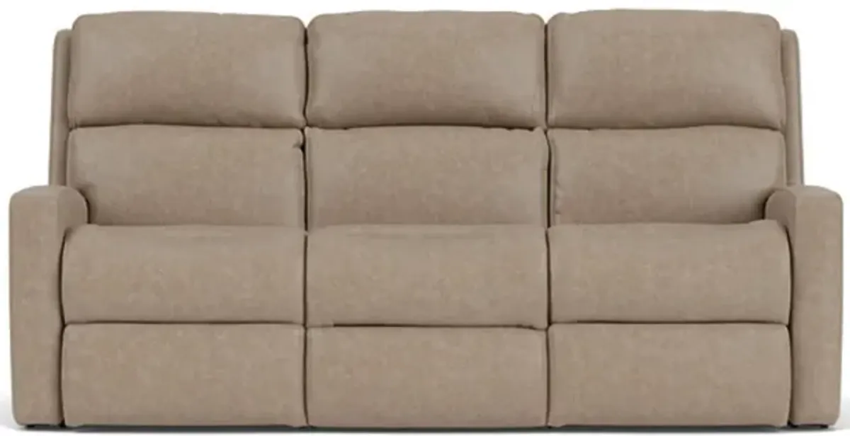 Catalina Power Headrest Reclining Sofa in Flint