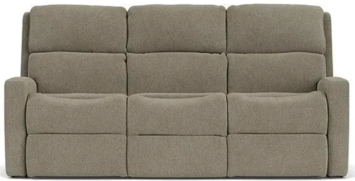 Catalina Power Headrest Reclining Sofa in Dove