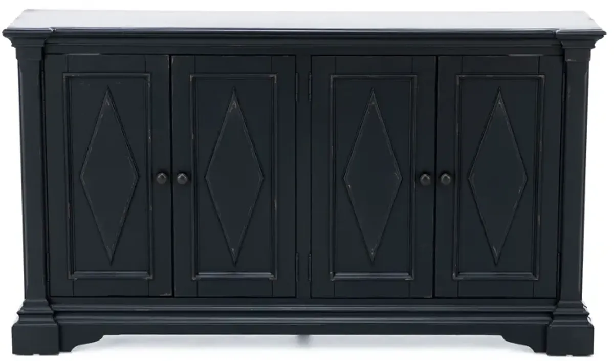 Grand Luxe Black Diamond Cabinet