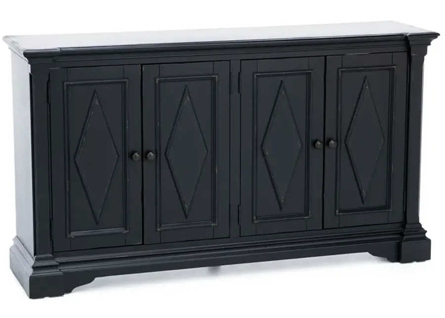 Grand Luxe Black Diamond Cabinet