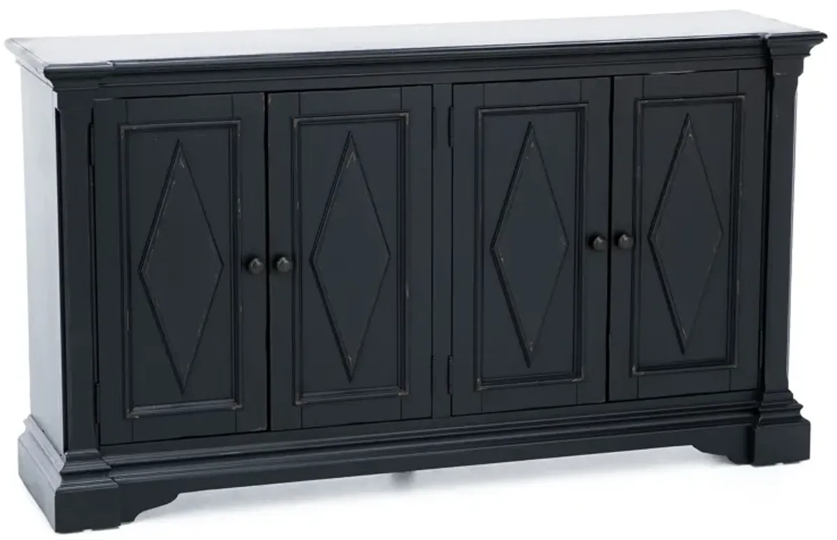 Grand Luxe Black Diamond Cabinet