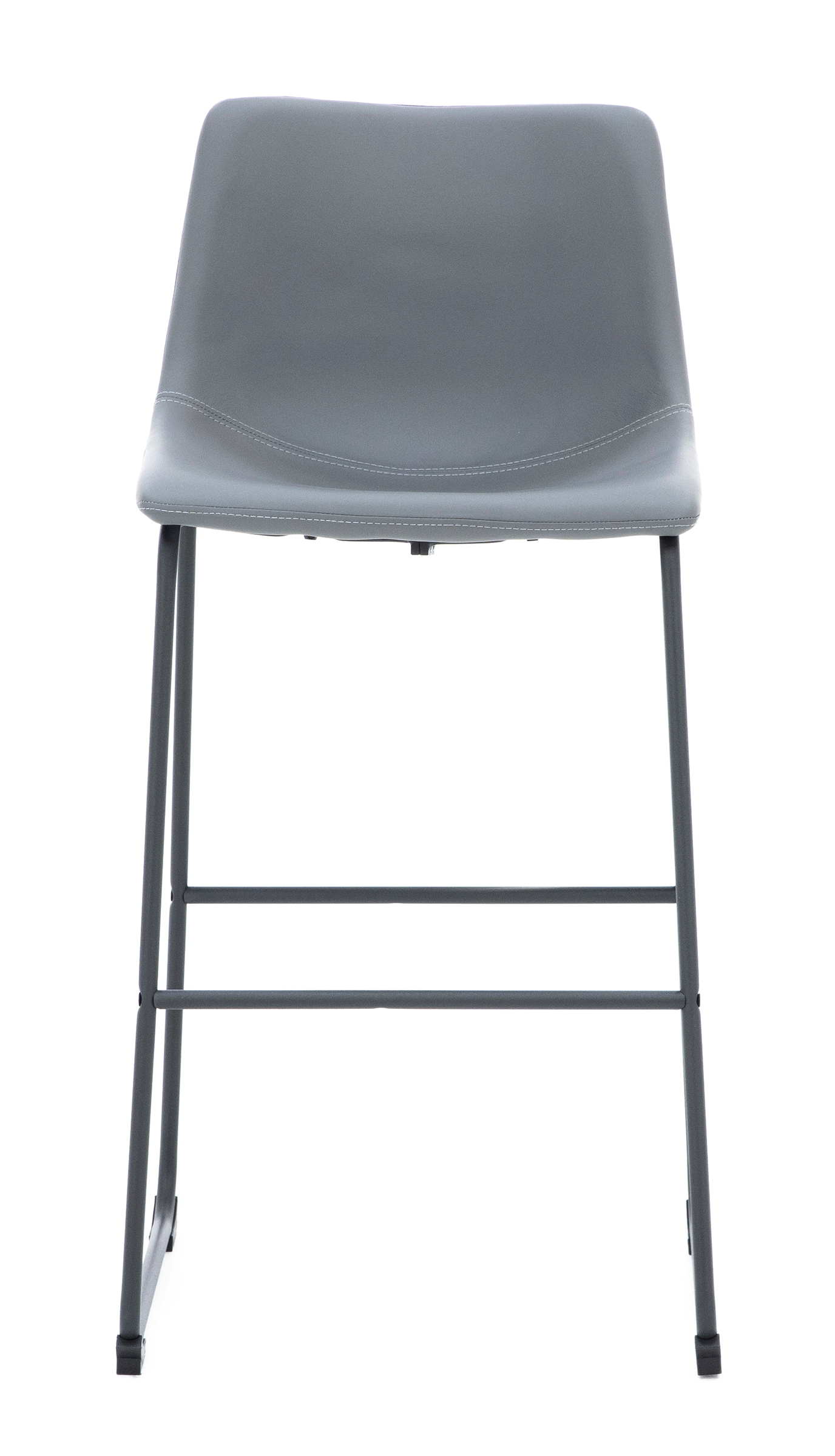 Leigh 29" Upholstered Bar Stool, Grey