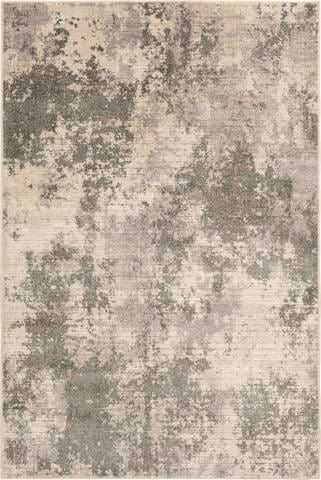 Minerva Fitz Sand/Spring Area Rug 5'W x 7'3"L