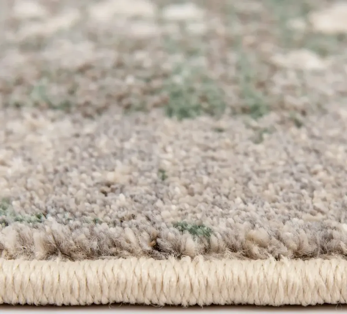 Minerva Fitz Sand/Spring Area Rug 7'10"W x 9'10"L