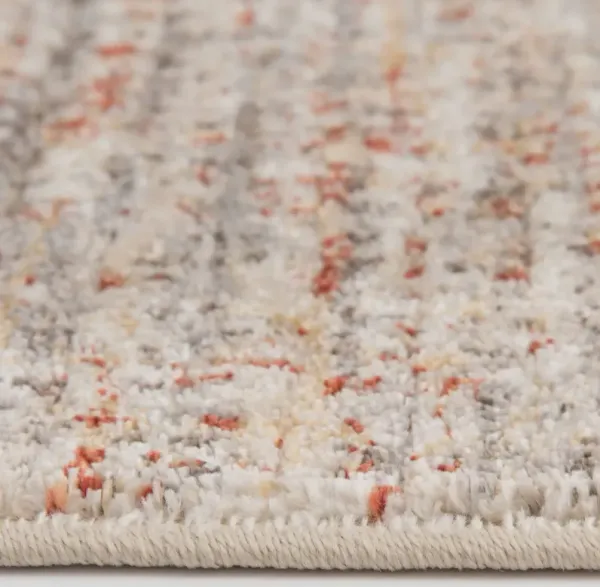 Minerva Mitch Storm/Spring Area Rug 5'W x 7'3"L