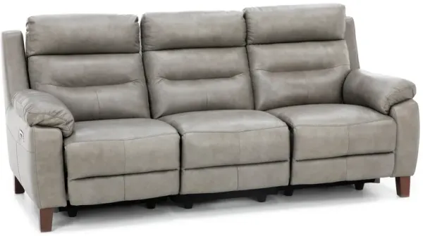 Celeste 3-Pc. Leather Power Headrest Reclining Sofa