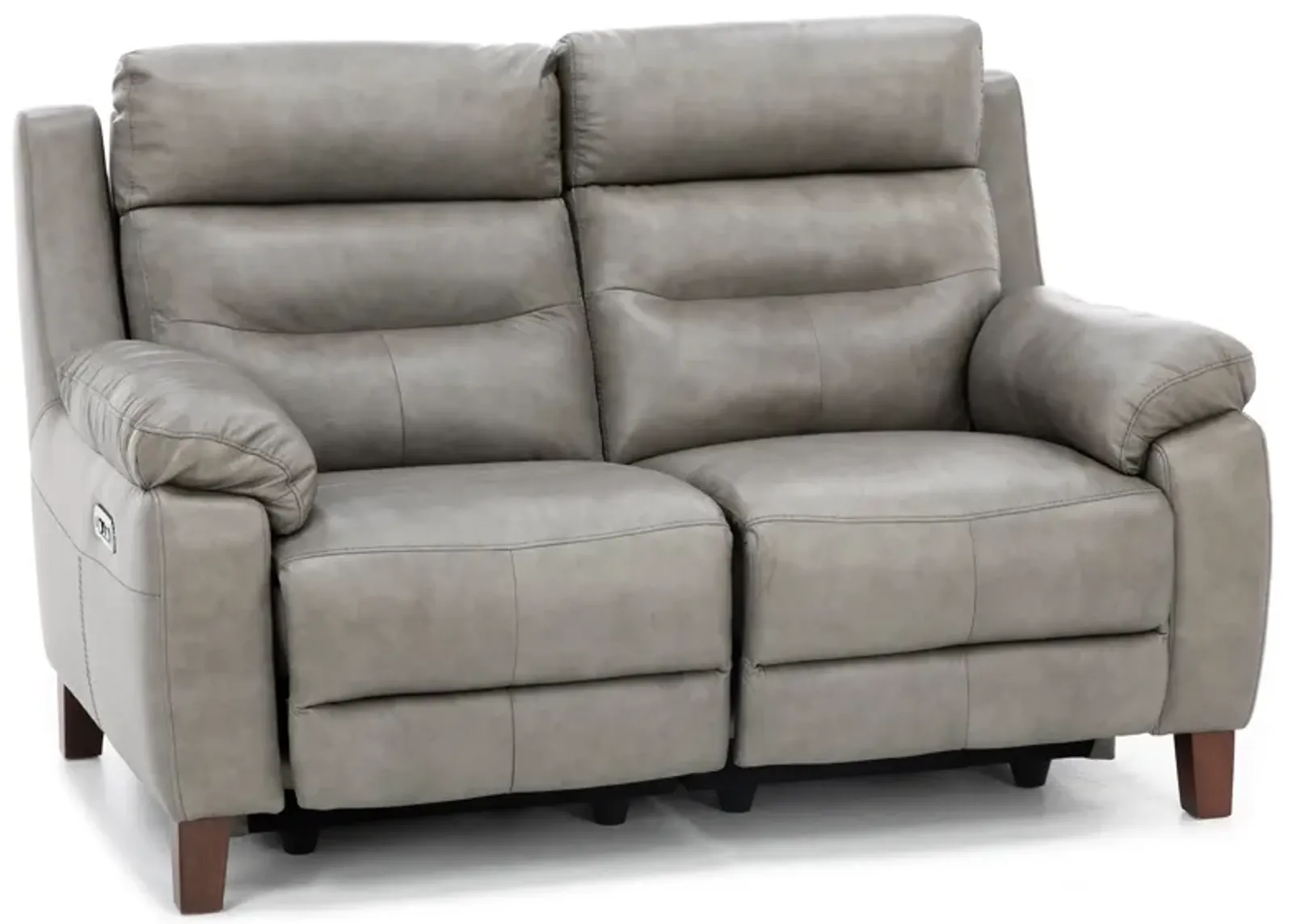 Celeste 2-Pc. Leather Power Headrest Reclining Loveseat