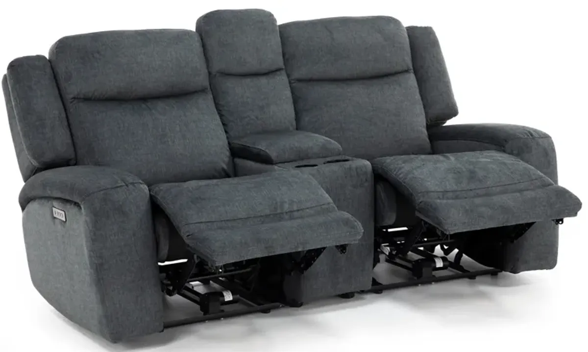 Archer 3-Pc. Power Headrest Reclining Console Loveseat