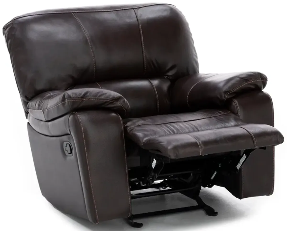 Kameron Leather Glider Recliner