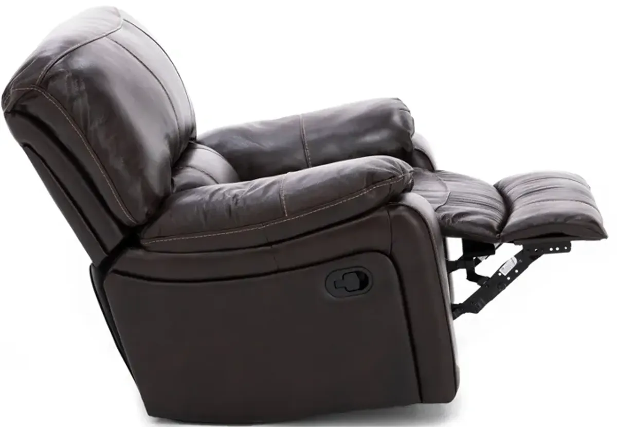 Kameron Leather Glider Recliner