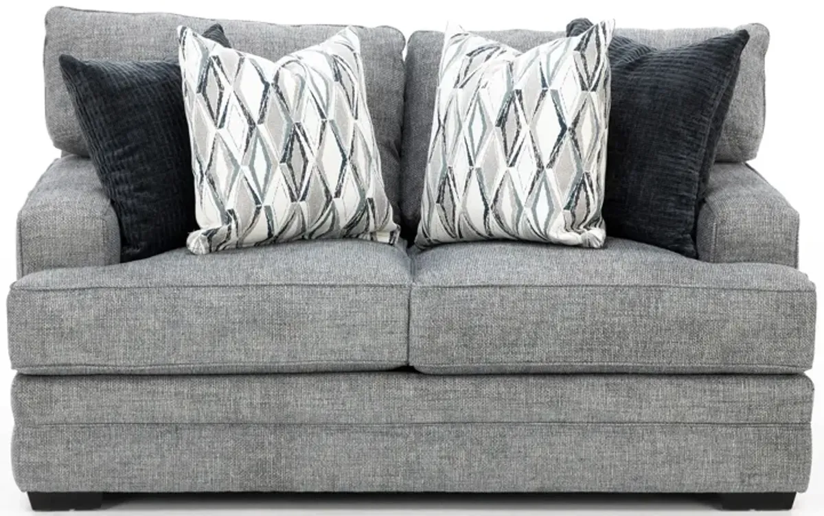 Nash Loveseat in Denim