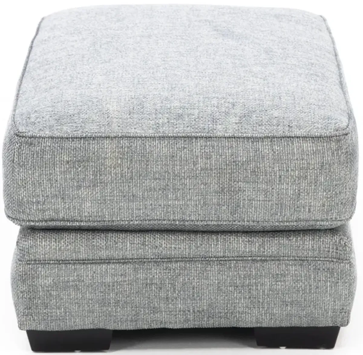 Nash Wide Ottoman in Denim