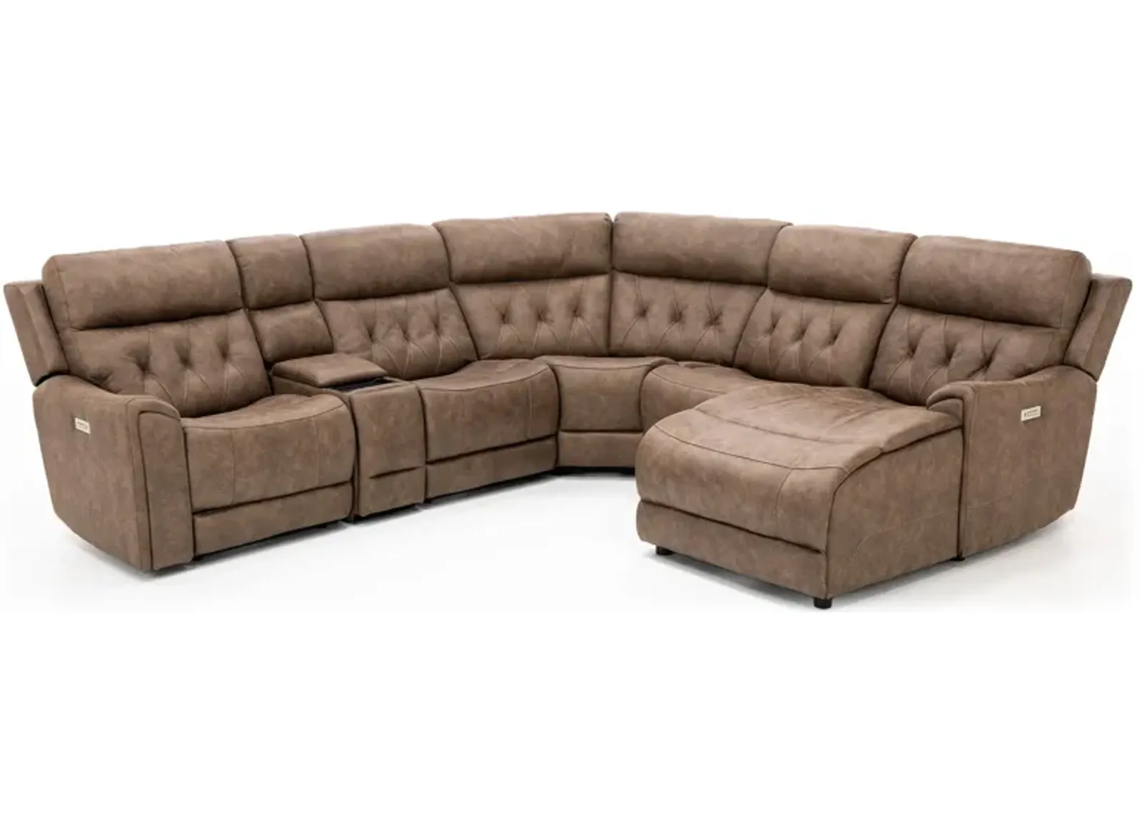 Canyon 6 Pc. Fully Loaded Reclining Chaise Modular