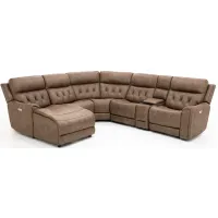 Canyon 6 Pc. Fully Loaded Reclining Chaise Modular