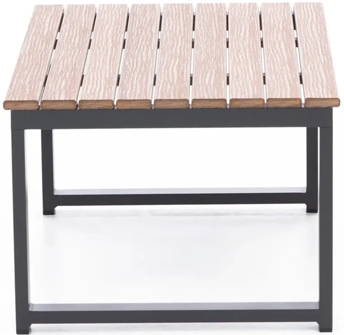 Hixon Coffee Table in Dark Gray Antique Mahogany