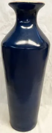 Tibor Royal Blue Small Floor Vase 11"W x 34"H