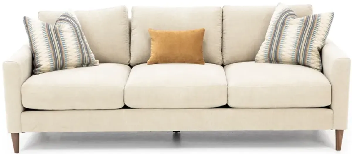 Kelvin Track Arm Sofa Plus With Three Pillows