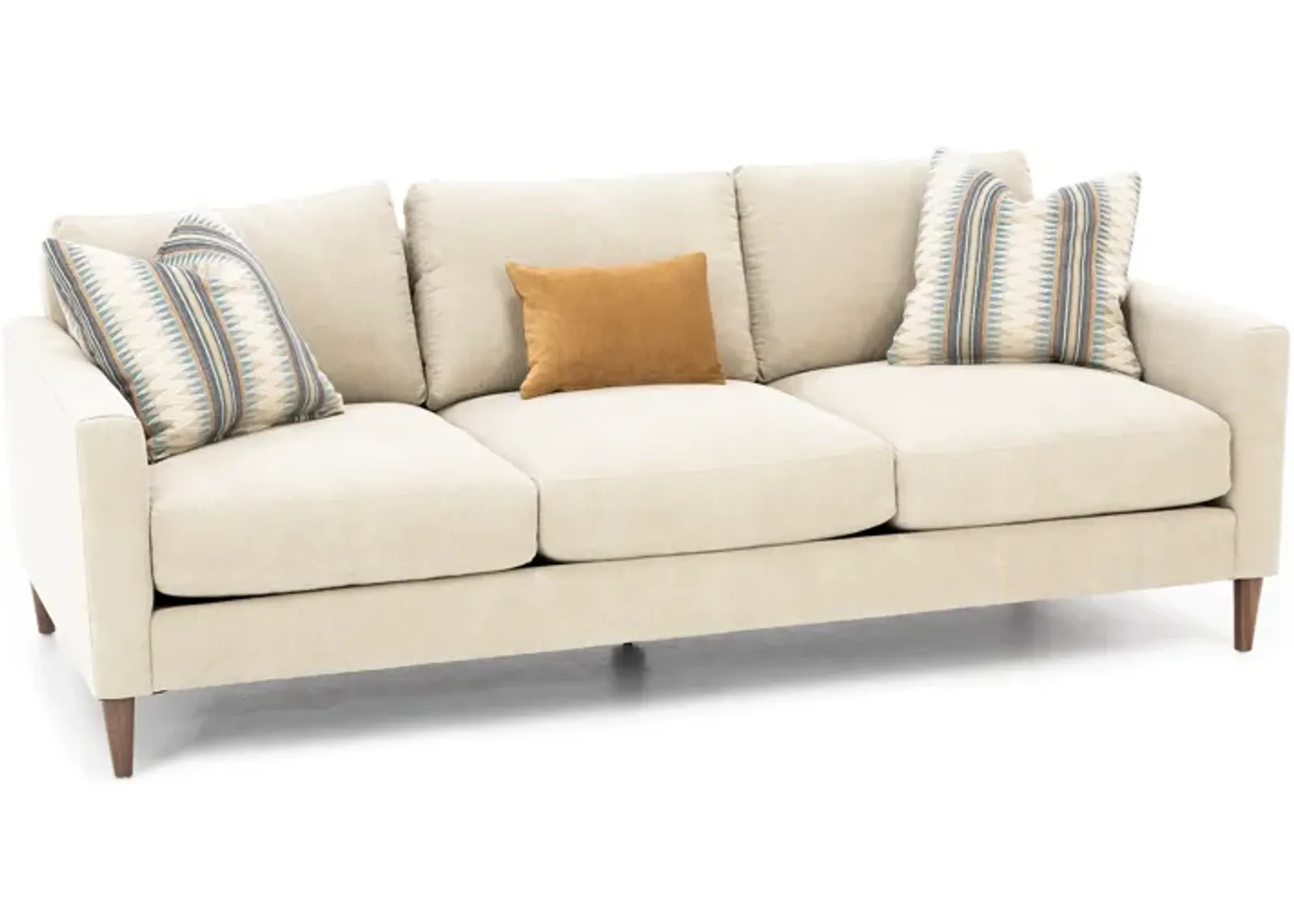 Kelvin Track Arm Sofa Plus With Three Pillows