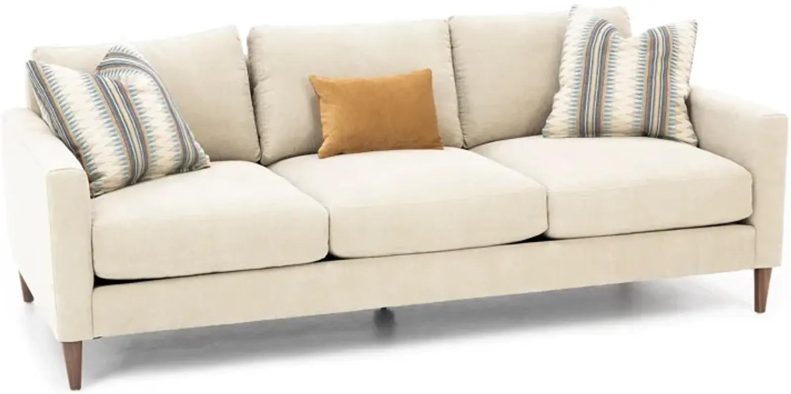 Kelvin Track Arm Sofa Plus With Three Pillows