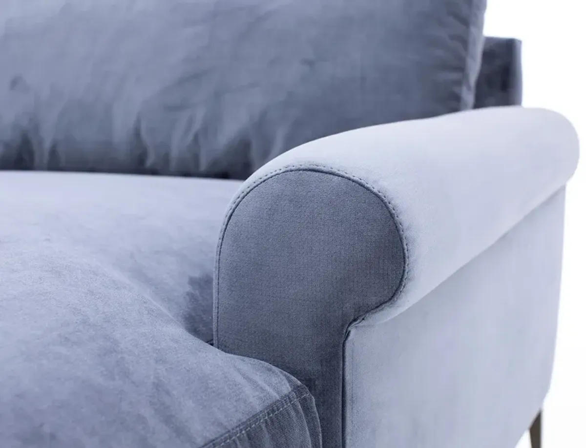 Nikola 2-Pc. Chaise Sofa In Slate In Left-Facing