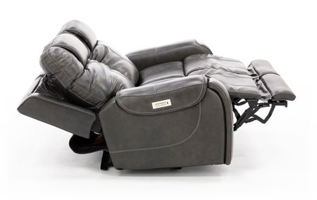 Zion 2-Pc. Leather Fully Loaded Reclining Loveseat