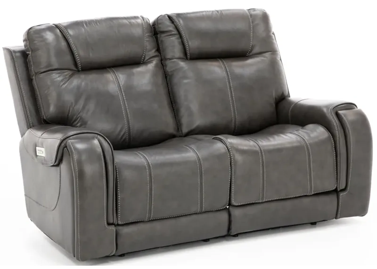 Zion 2-Pc. Leather Fully Loaded Reclining Loveseat