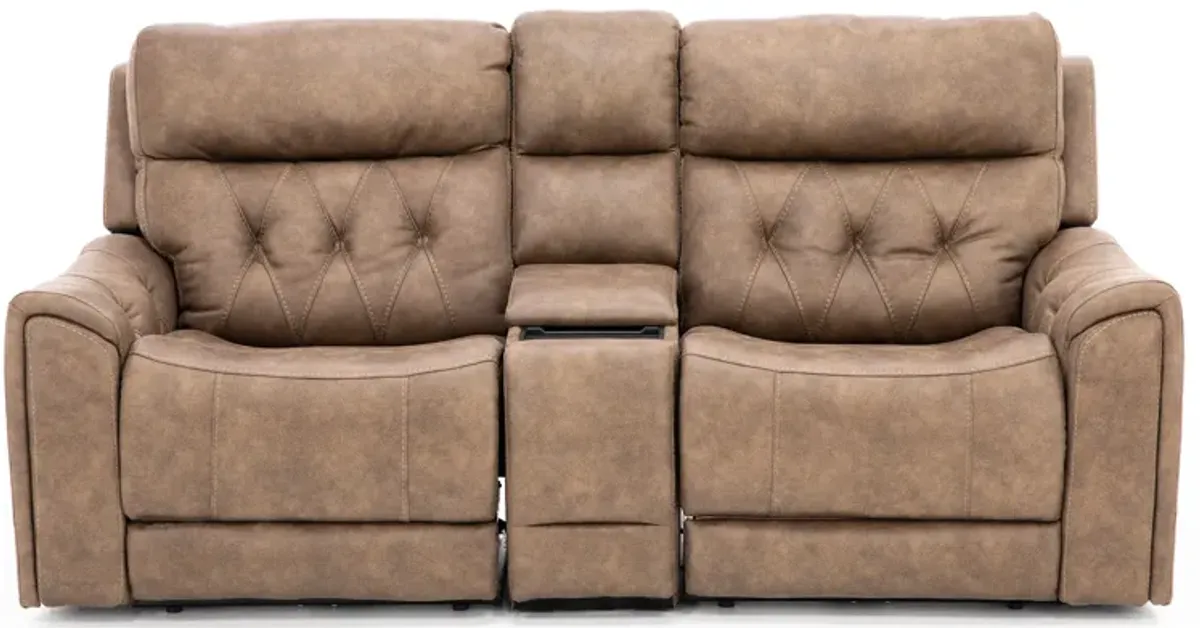 Canyon 3-Pc. Fully Loaded Console Reclining Loveseat