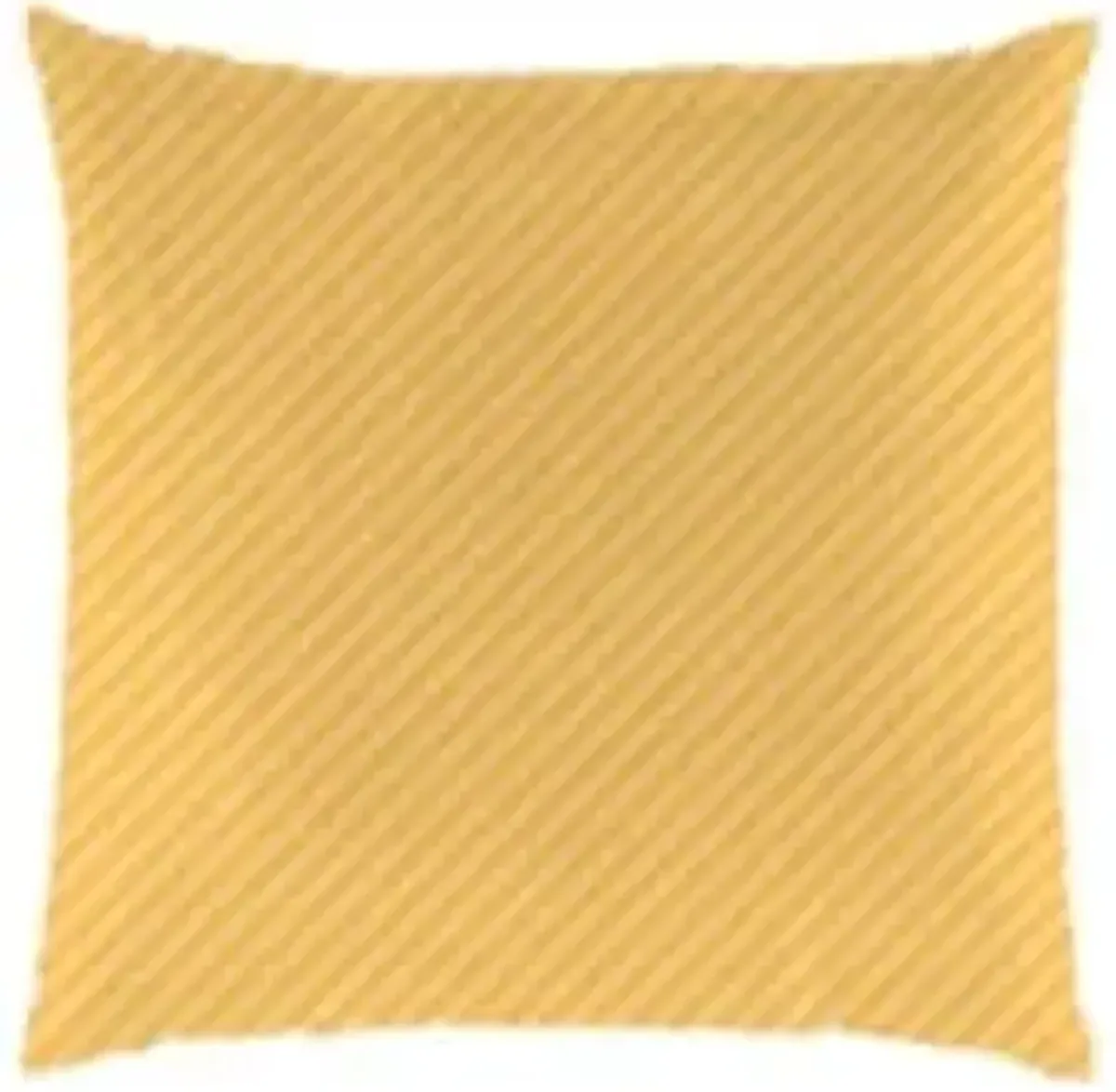 Yellow Stripe Outdoor Pillow 18"W x 18"H