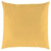 Yellow Stripe Outdoor Pillow 18"W x 18"H