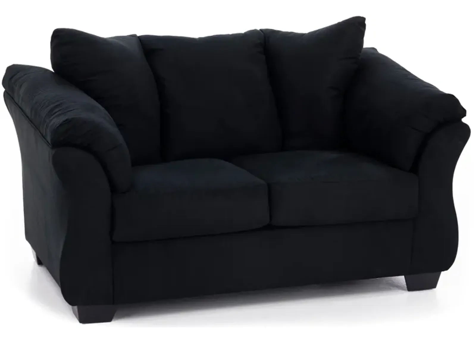 Collins Loveseat in Black