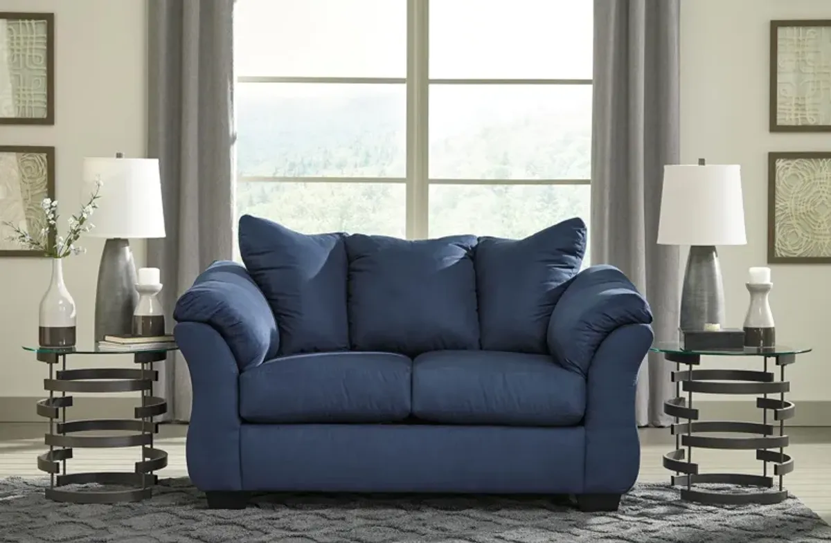 Collins Loveseat in Blue