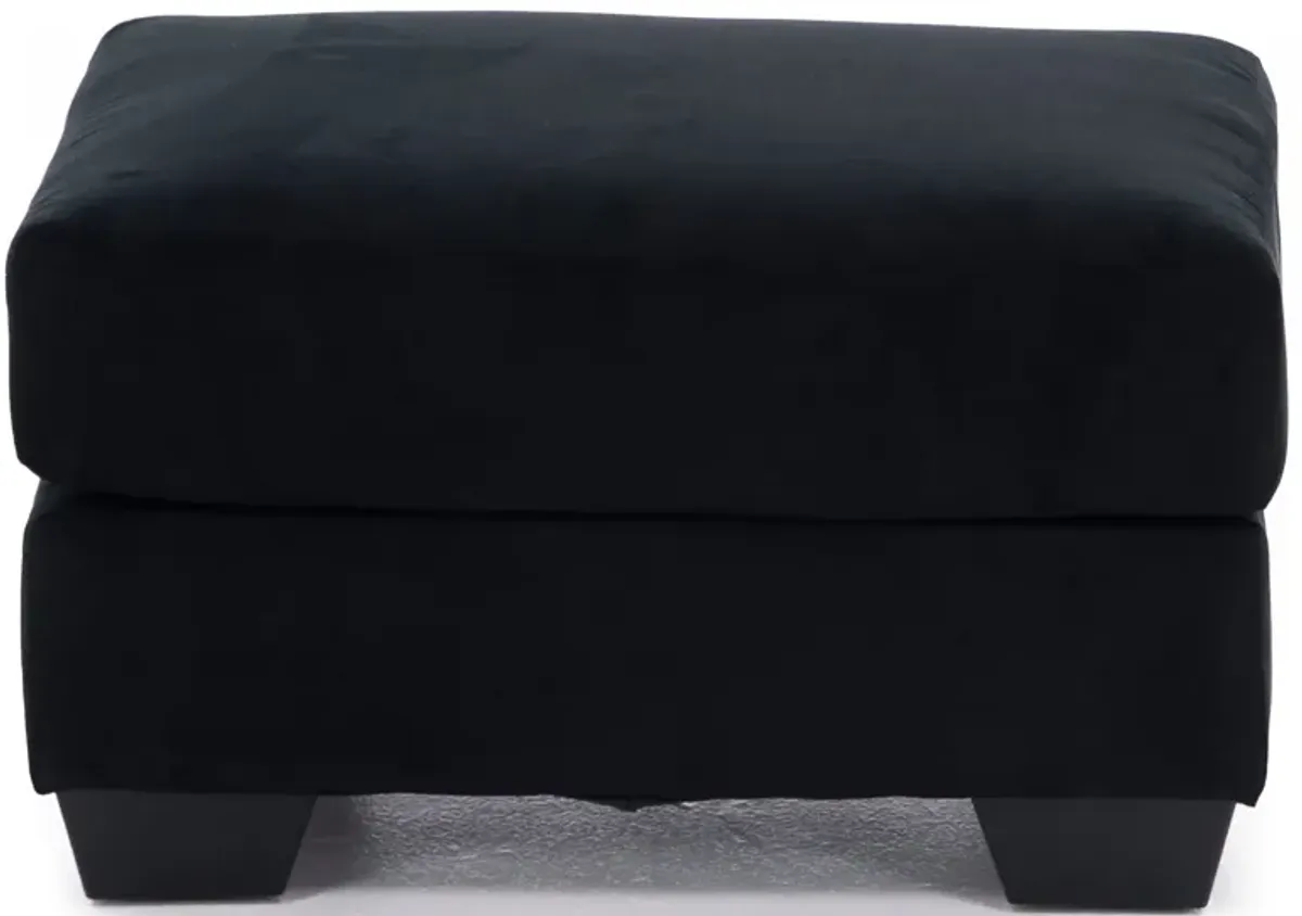 Collins Ottoman in Black