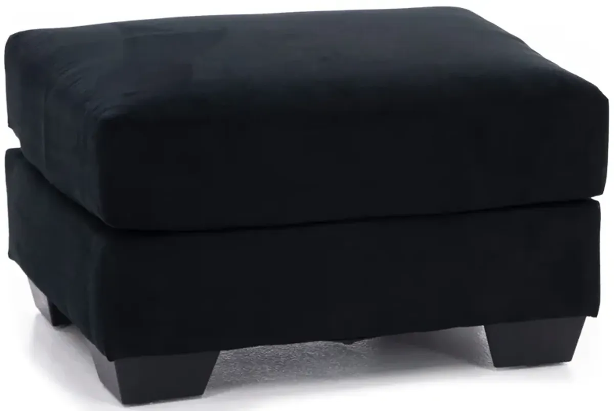 Collins Ottoman in Black