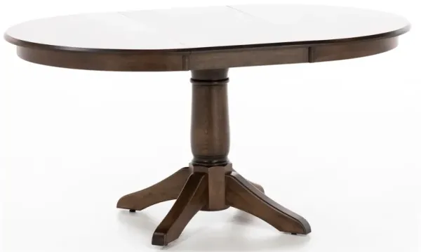 Gascho Riley 42-60" Round To Oval Dining Table In Walnut M20