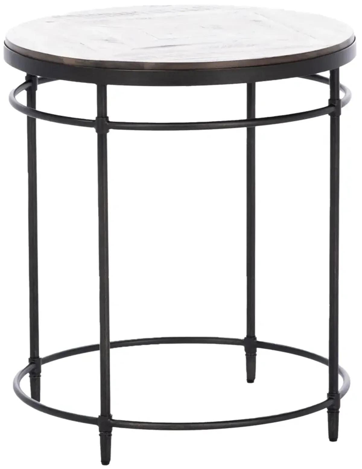 Saint Armand Round End Table 