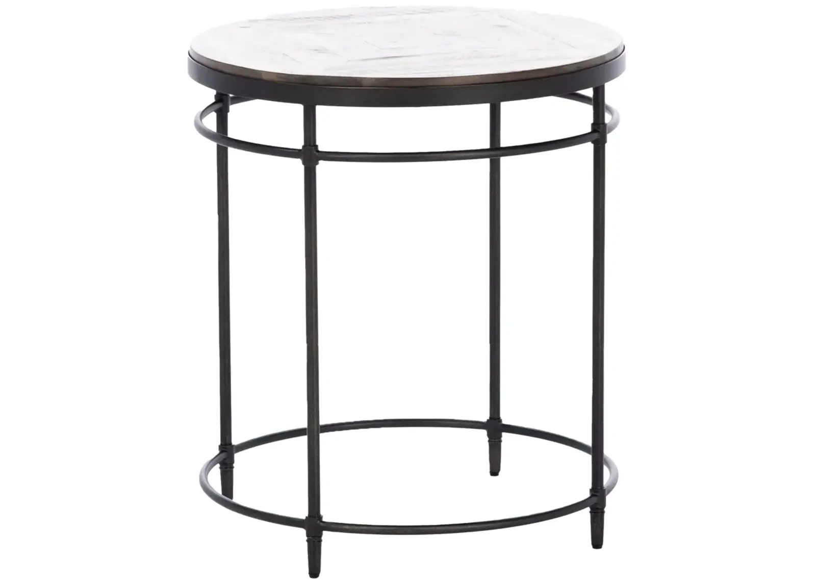 Saint Armand Round End Table 