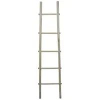 Grey Wood Ladder 18"W x 72"H