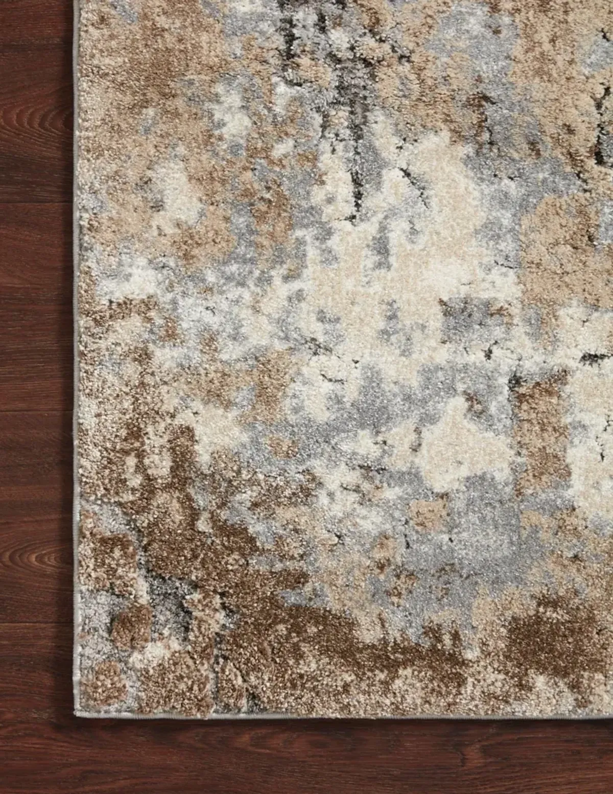 Theory Dove/Bark Area Rug 9'6"W x 13'L