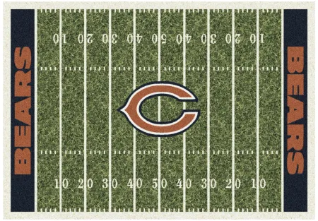Bears Homefield Area Rug 3'8"W x 5'3"L