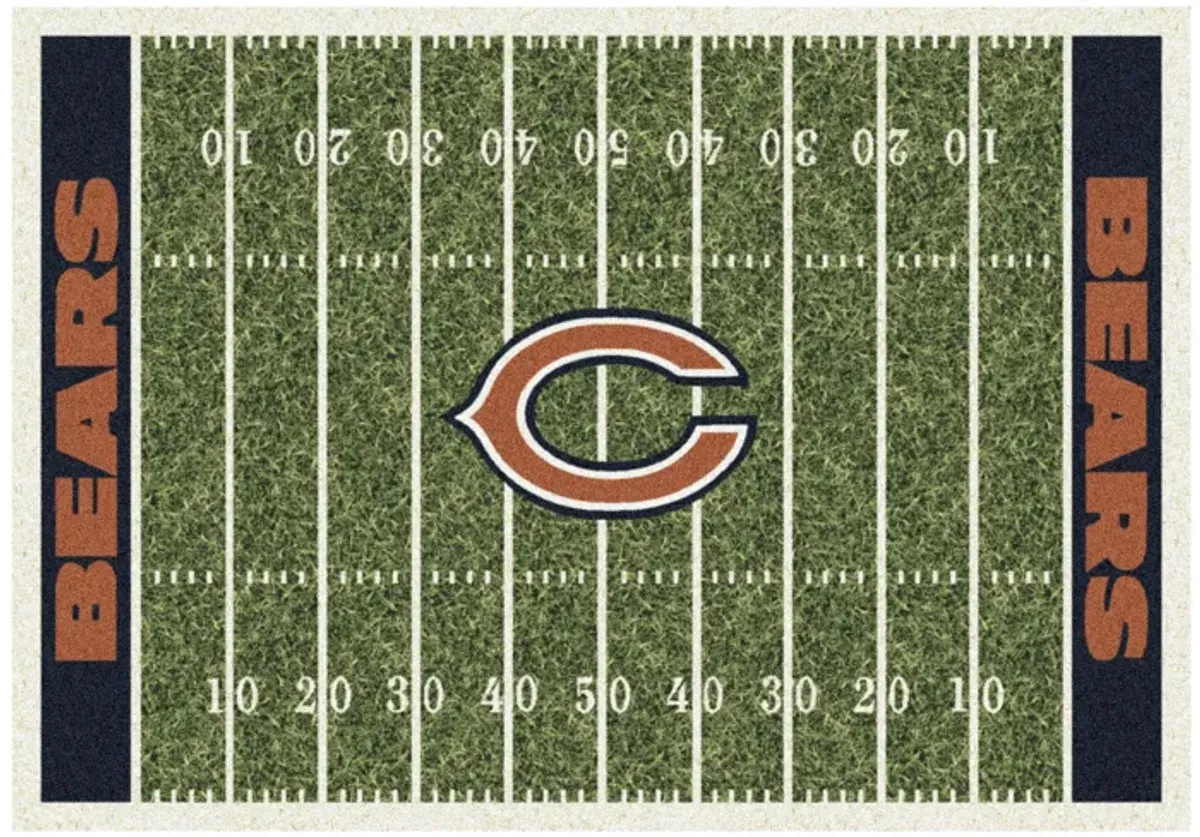 Bears Homefield Area Rug 7'6"W x 10'6"L