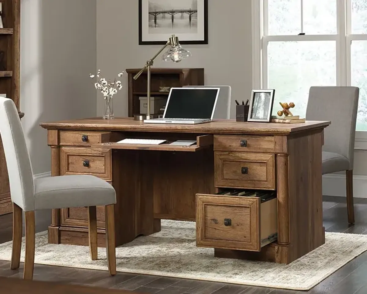 Vintage Oak Exec Desk