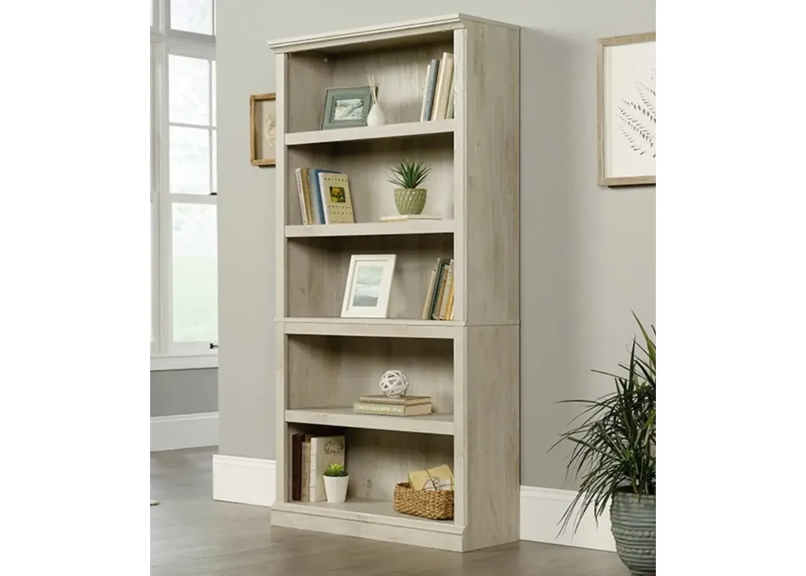 Chalked Chestnut Large Bookcase