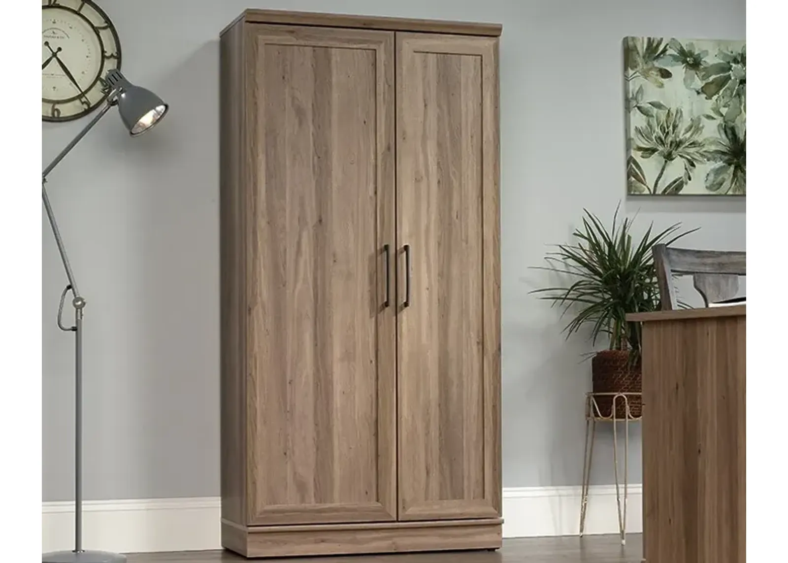 Salt Oak 36" Storage Cabinet 